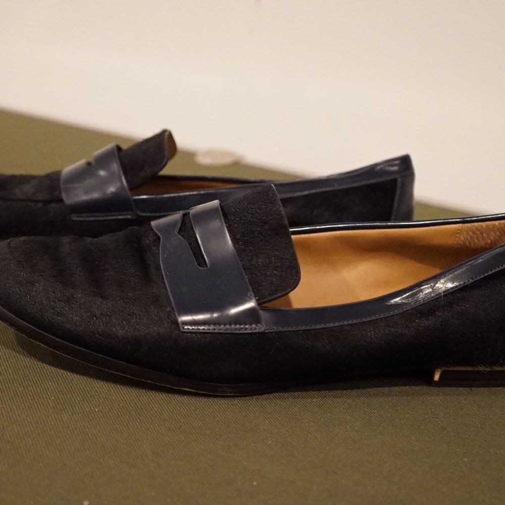 Calvin Klein Pony Hair Loafers